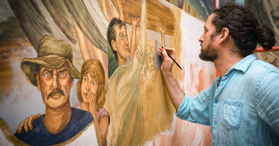 How Does a Church Make the Poor Visible? This One Immortalized Them in a Fresco
