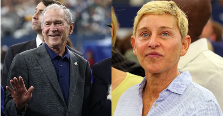 Ellen DeGeneres Faces Backlash for Sitting with George W. Bush, Urges Americans to ‘Be Kind to Everyone’