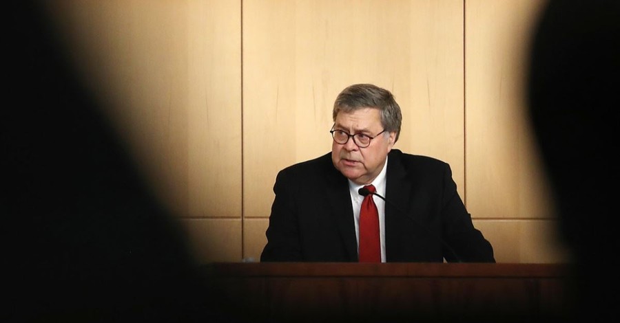 AG Barr Says America Was Founded on Christian Values, Progressive Group Calls Statement 'Toxic Christian Nationalism'
