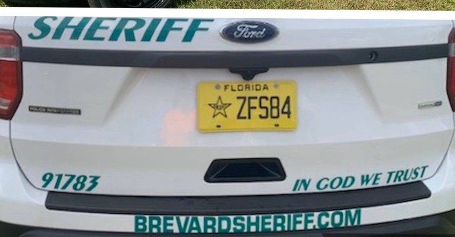 Florida Sheriff Rebuffs Atheists, Won’t Remove ‘In God We Trust’ from Patrol Cars