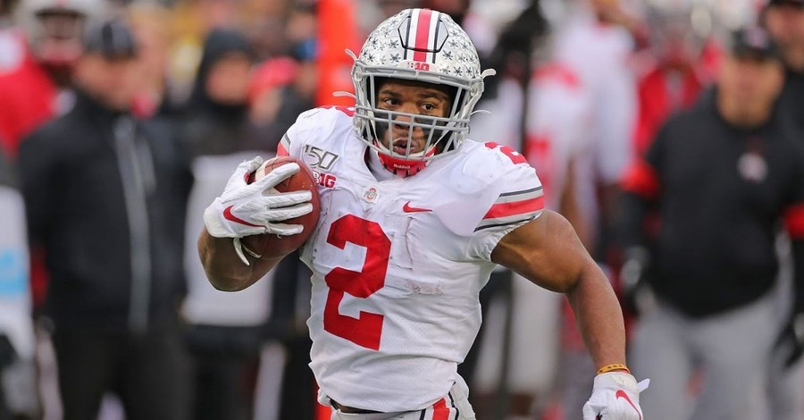 Ohio State football's J.K. Dobbins still bothered by ankle injury