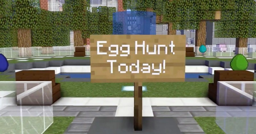 Social Distancing Is No Stumbling Block for Texas Church's Minecraft Easter Egg Hunt