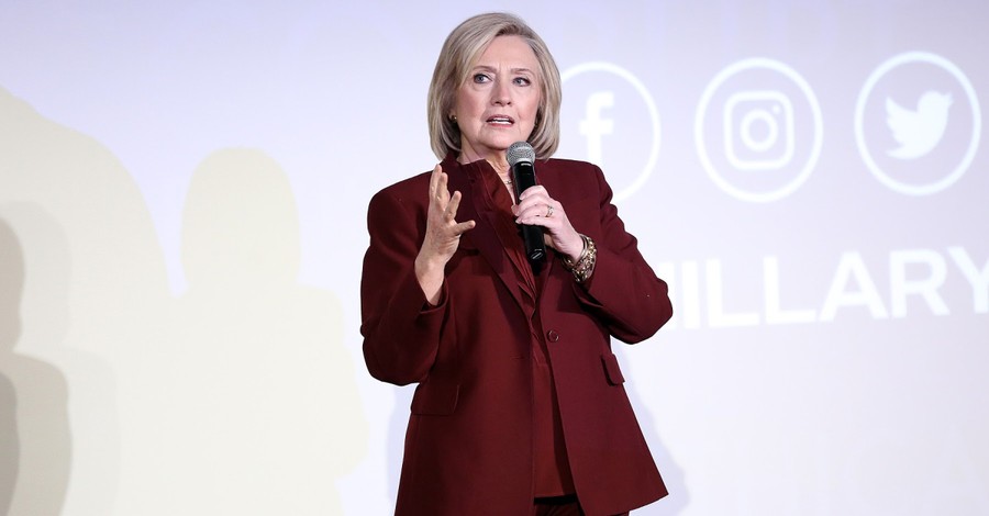 Hillary Clinton Warns That Trump May Not 'Go Quietly' if He Loses Re-Election