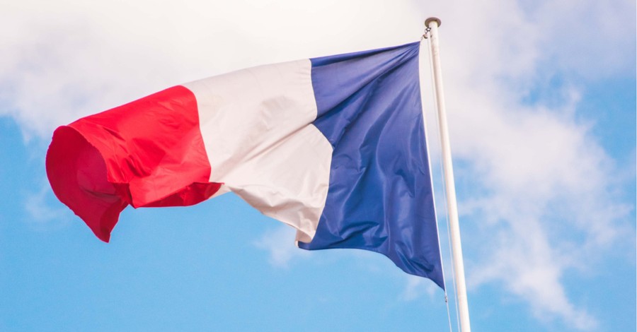 French flag, Anti-Christian acts are up by 285 percent in France