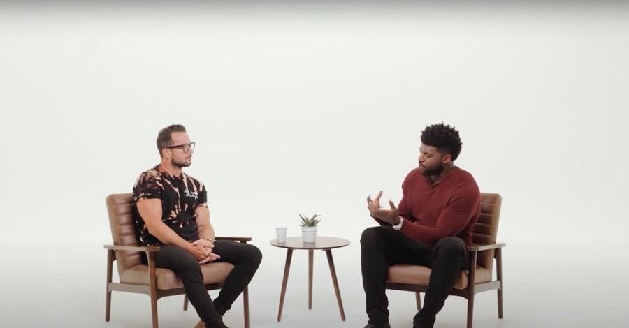 Carl Lentz and Emmanuel Acho, Lentz says the church could be the biggest propagator of racism