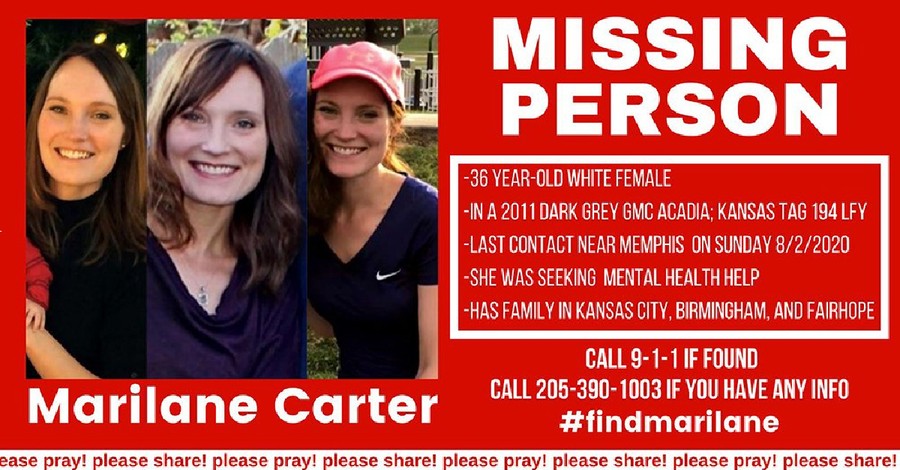 Vehicle of Missing Pastor's Wife, Marilane Carter, Found in Arkansas with Body Inside