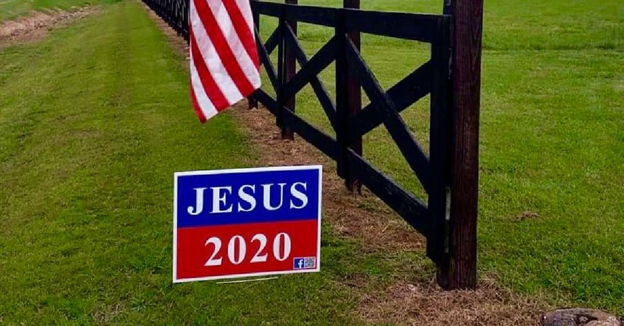 'Jesus Is Always the Winner': Thousands Order 'Jesus2020' Signs ahead of Election