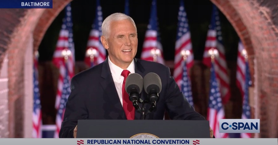 Biden Is a 'Trojan Horse for the Radical Left,' Pence Warns Americans