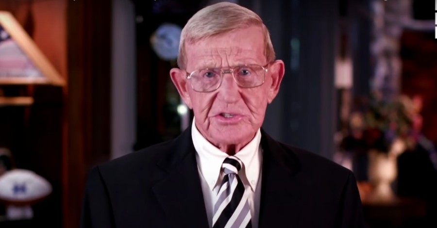 Biden Is a Catholic ‘In Name Only’ and Is ‘Radically Pro-Abortion,’ Lou Holtz Says