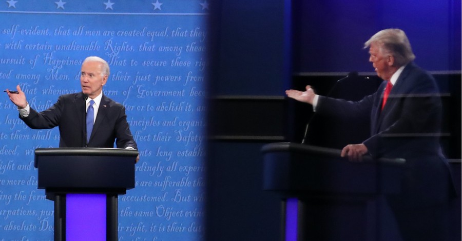 Trump, Biden Present Dramatically Different Visions for America in Final Debate