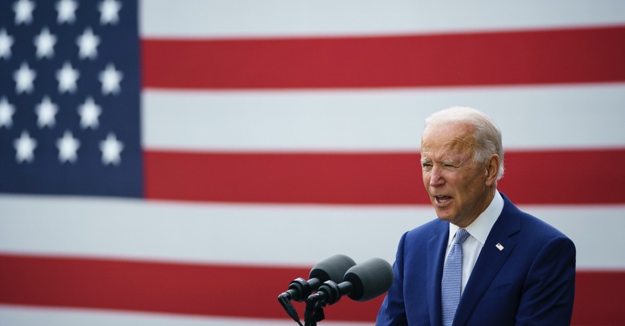 Joe Biden at Warm Springs, Biden quotes scripture and asserts that God is calling for unity