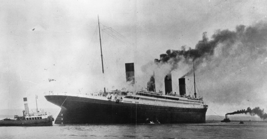 The Titanic, the minister on the Titanic
