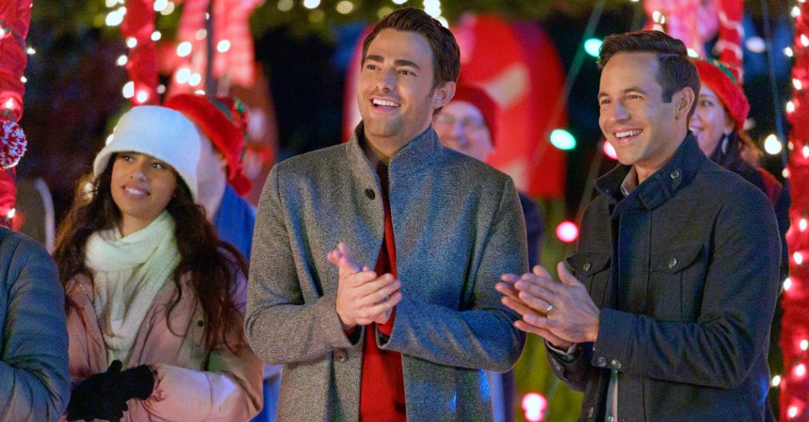 Hallmark Channel Releases Its First LGBTQ Holiday Movie, <em>The Christmas House</em>