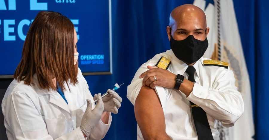 COVID-19 Vaccines Are a 'Gift from Above,' Surgeon General Jerome Adams Says