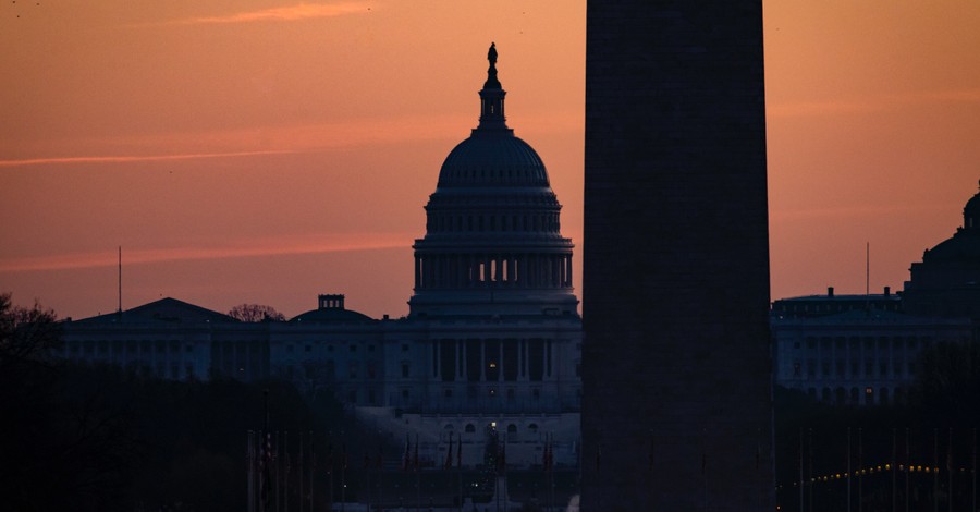 The U.S. Capitol building, The Senate is set to vote on increasing stimulus checks