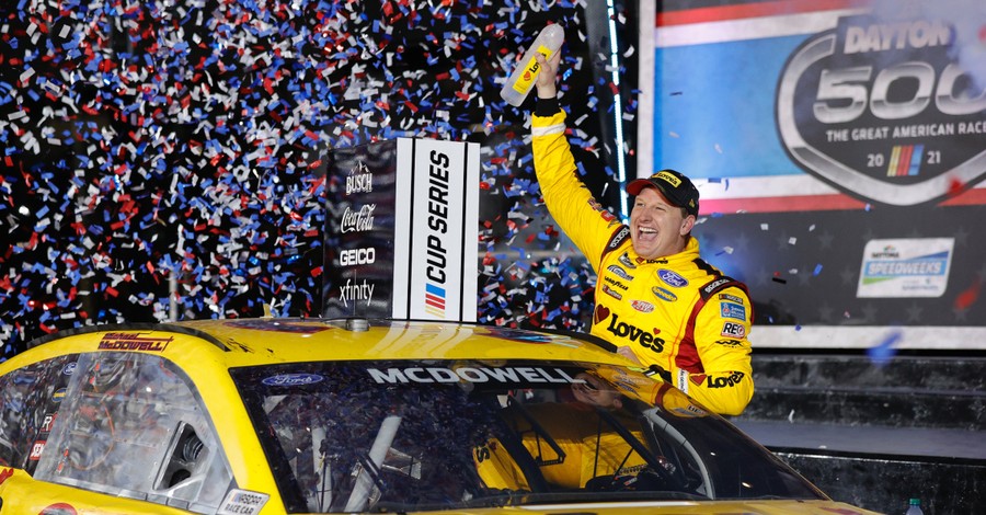 'God Just Has a Plan for Each of Us,' Says Daytona 500 Winner Michael McDowell