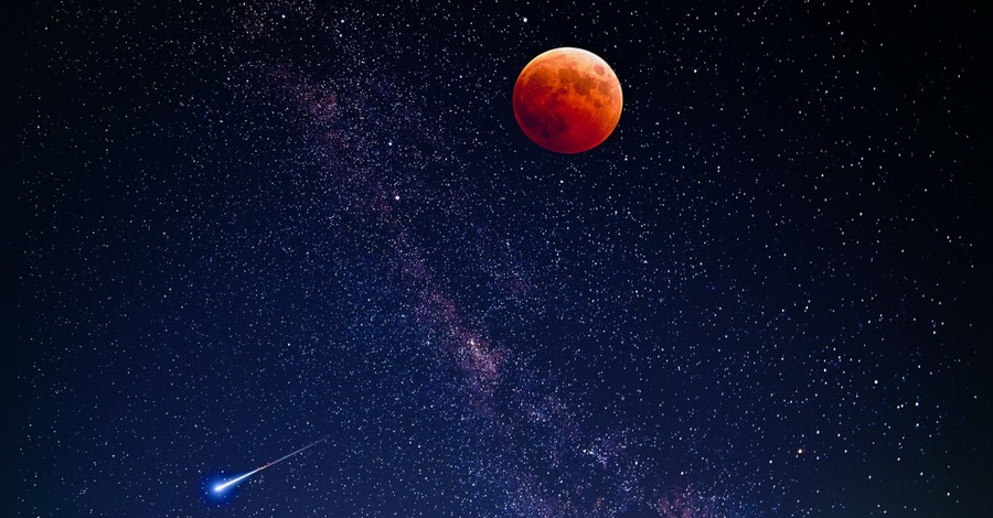 A blood moon, what does the Bible say about astronomical prophecies