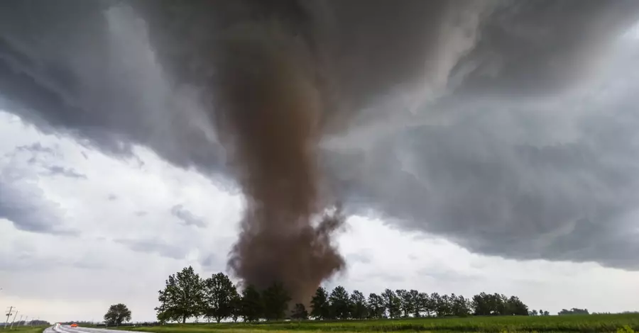 Likely image of a tornado