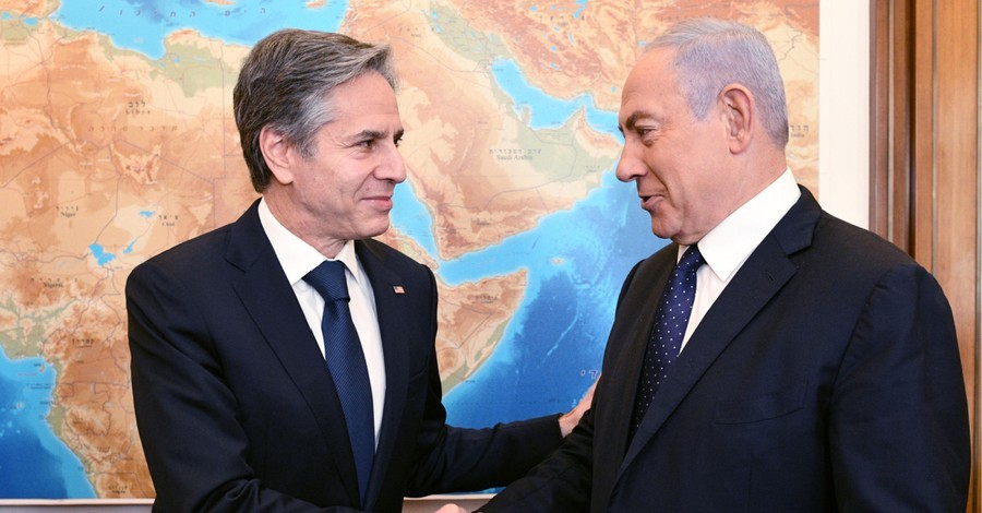 Secretary of State Anthony Blinken Arrives in the Middle East Help Strengthen Gaza Cease-Fire Agreement