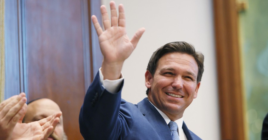Ron DeSantis Encourages Supporters to 'Put on the Full Armor of God' in Battle against Political Left