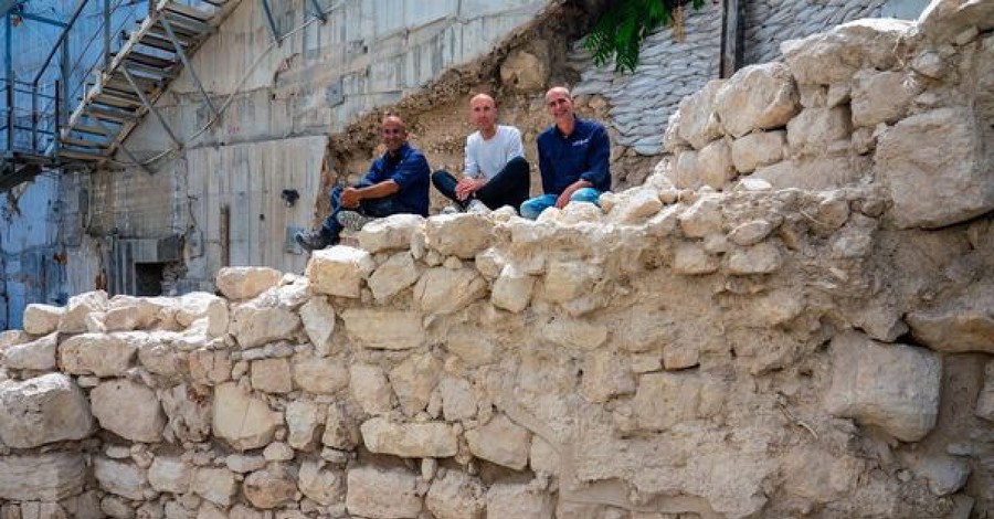 Archaeologists Uncover First Temple-Era Segment of Jerusalem City Wall