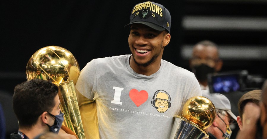 'I'm Extremely Blessed': Giannis Antetokounmpo, Guided by Faith, Wins 1st NBA Title