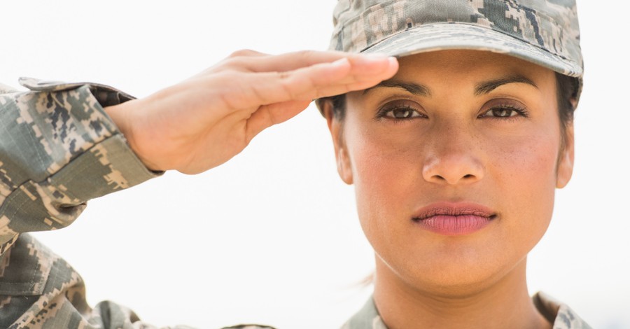 A military woman, GOP senators take a stand against the female draft