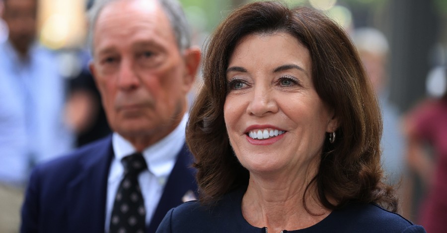 NY Gov. Kathy Hochul Rejects Religious Exemptions for COVID-19 Vaccines, Urges Facebook to Censor Pro-Life Posts