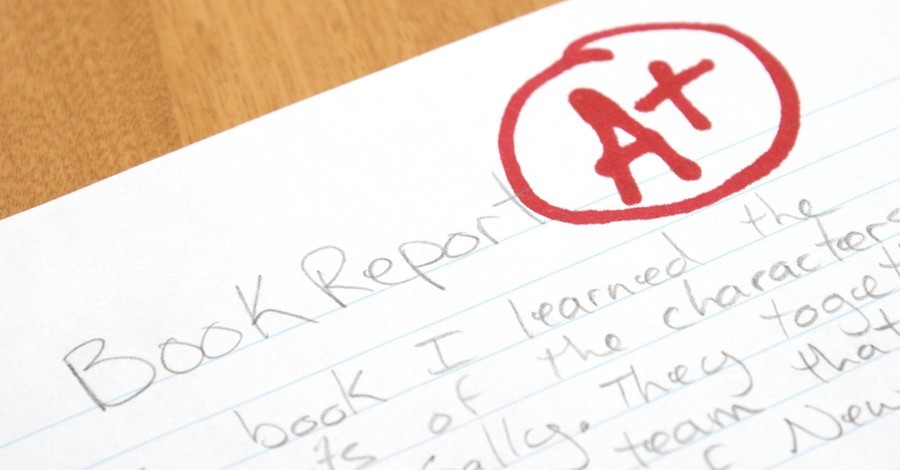 a graded paper, some schools are moving away from traditional grading