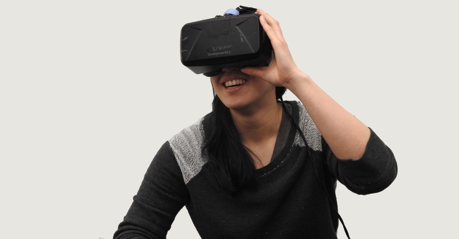 a person wearing a virtual reality headset, LifeChurch adds a VR campus to its lineup
