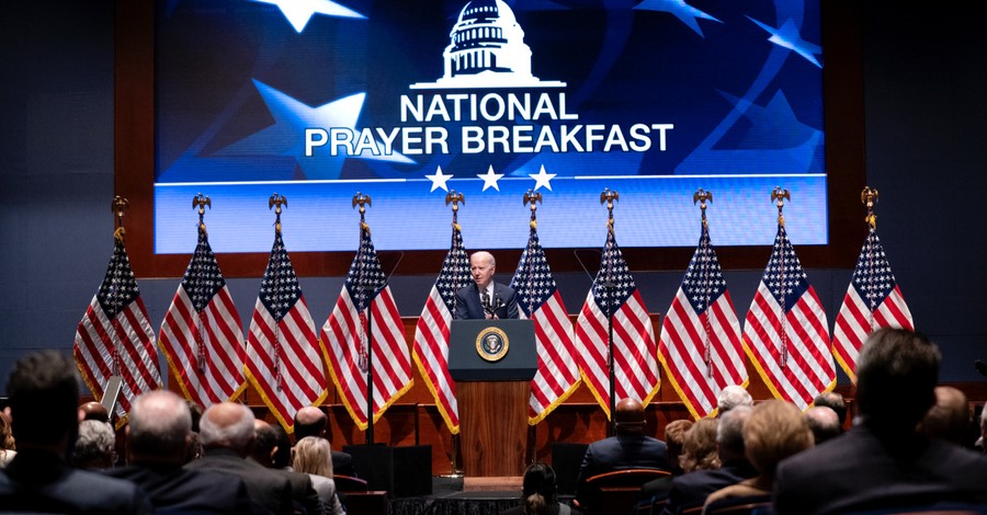 Biden Urges Congress to Follow Jesus' Words: 'Serve Rather Than Be Served'