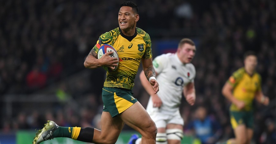 Israel Folau Reaches Settlement after Being Fired for Biblical Instagram Post