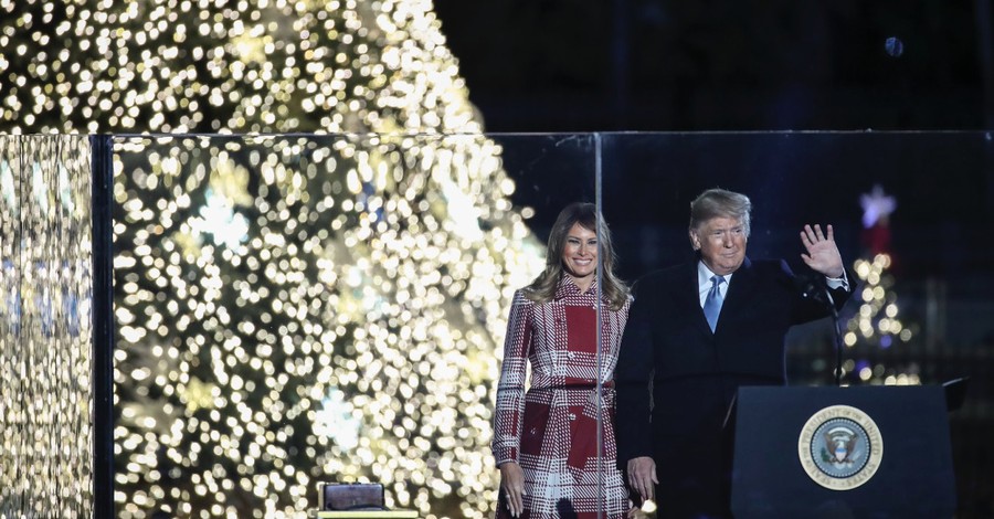 President Trump, First Lady Illuminate the National Christmas Tree