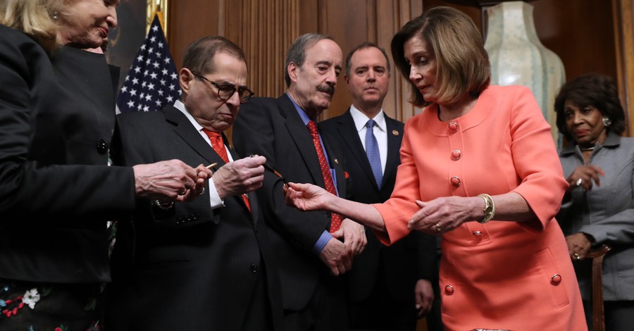 Speaker Pelosi Distributes Souvenir Pens Used to Sign Impeachment Articles: Two Versions of Reality and the Value of Living Biblically
