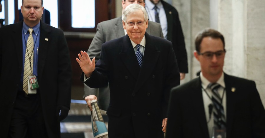 Senator Mitch McConnell Proposes Trump's Impeachment Trial Be Postponed until February