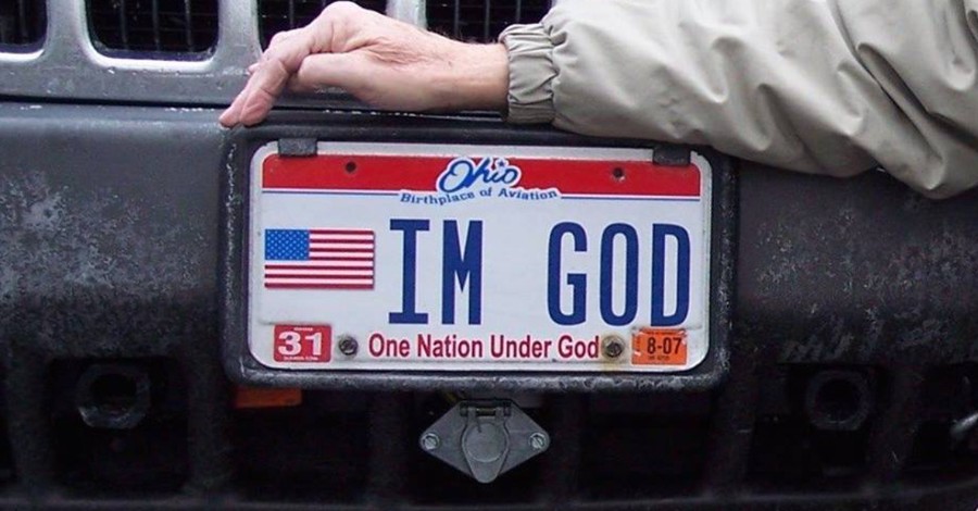 Kentucky Must Pay Atheist $150,000 for Rejecting 'IM GOD' License Plate