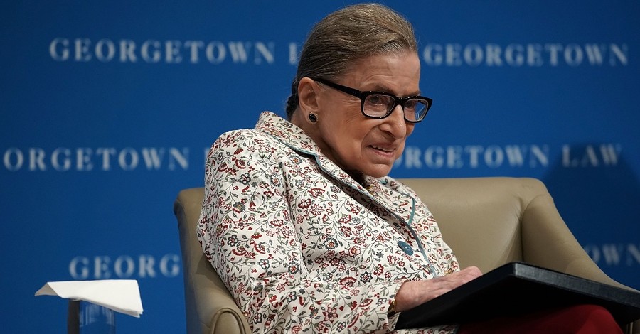 Justice Ruth Bader Ginsburg in the Hospital for Recovering from Possible Infection