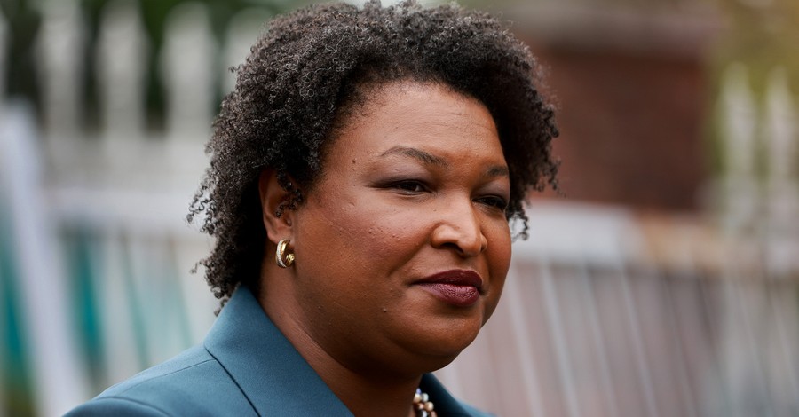 Stacey Abrams Says Fetal Heartbeats at 6 Weeks Are 'Manufactured'