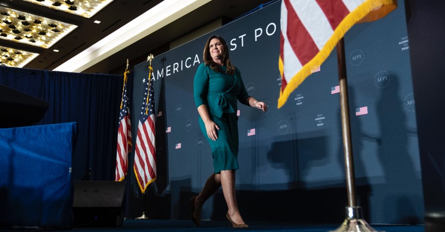 Sarah Huckabee Sanders Elected First Female Governor of Arkansas