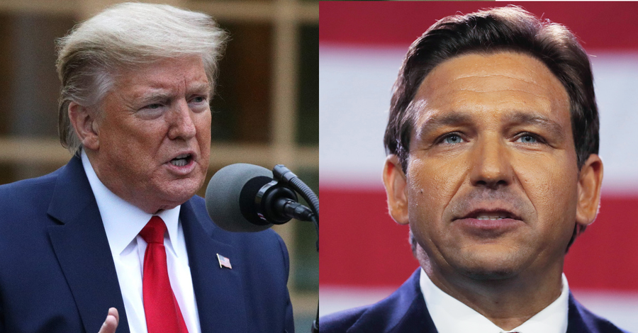 Trump Says FL Gov. Ron DeSantis Was 'Too Harsh' in Signing a Heartbeat Abortion Ban