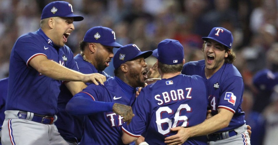 Texas Rangers Players Praise God for Their World Series Win