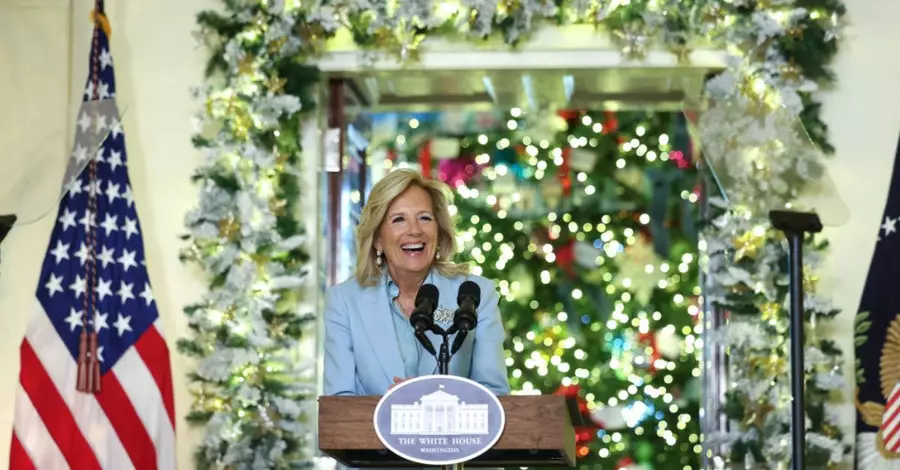 A White 'House' Christmas: Jill Biden Transforms Presidential Residence into a Winter Wonderland
