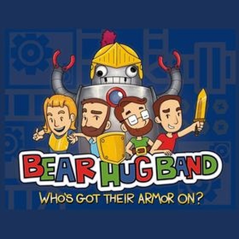 Children's christian music label Super Big Robot releasing Who's Got Their Armor On? From Bear Hug Band Oct 2 