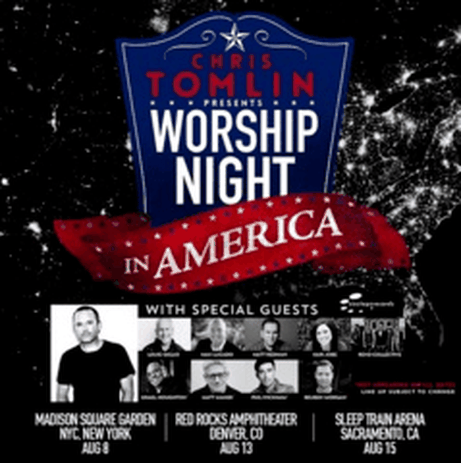 Chris Tomlin Announces Worship Night In America Events Amidst Sold Out Tour Dates