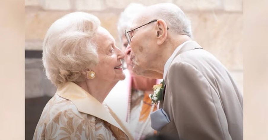 These Two Newlyweds Found Love in Their Late 90s, After Meeting At Their Retirement Home 