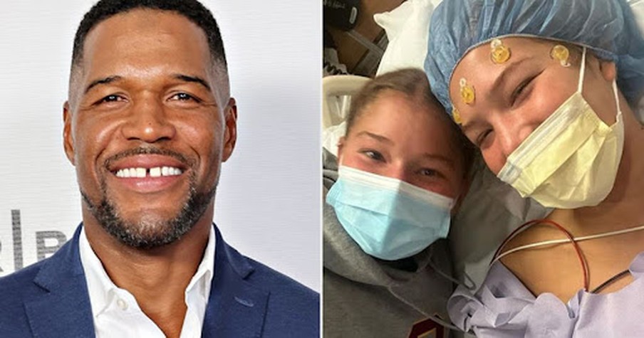 Michael Strahan's Daughter is Now Cancer Free and Has Taught Him All About Perseverance