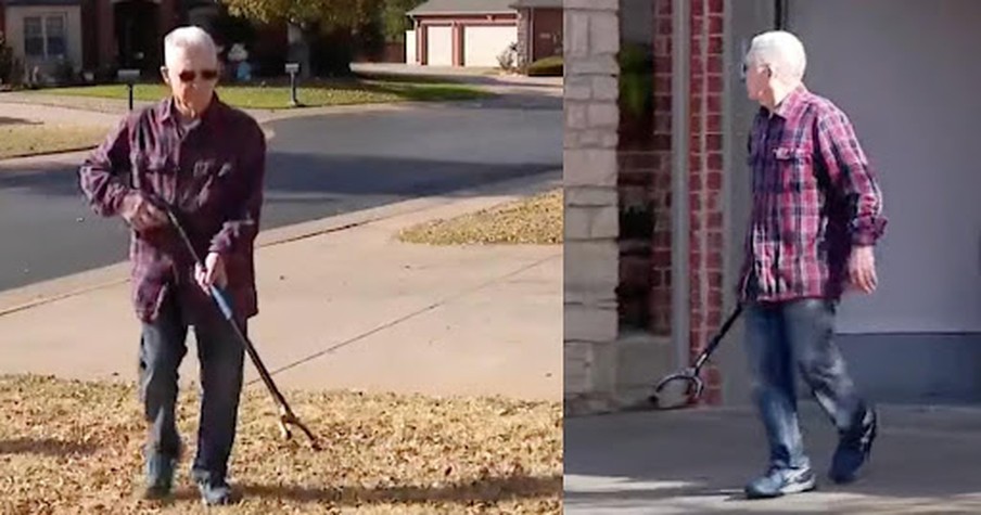 90-Year-Old From Oklahoma Is Rewarded For Going Out of His Way to Help Others