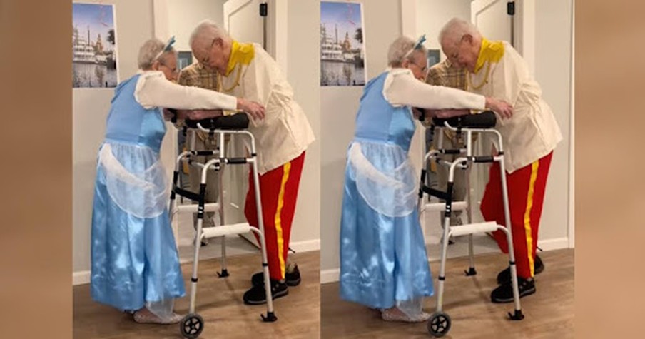 Woman Married 82 Years Has a Very Special Disney-Themed 100th Birthday Party