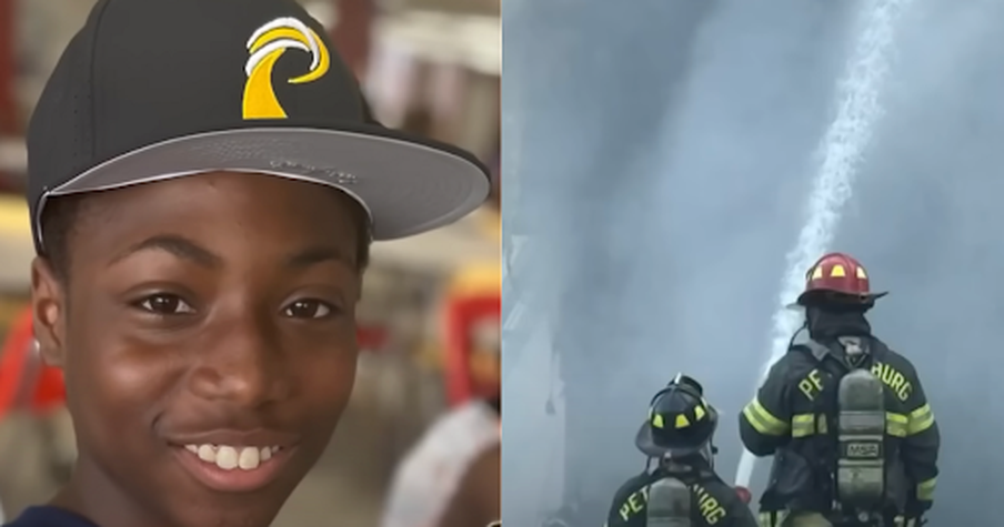 Brave 12-Year-Old Boy is Honored After Saving His Family From a House Fire