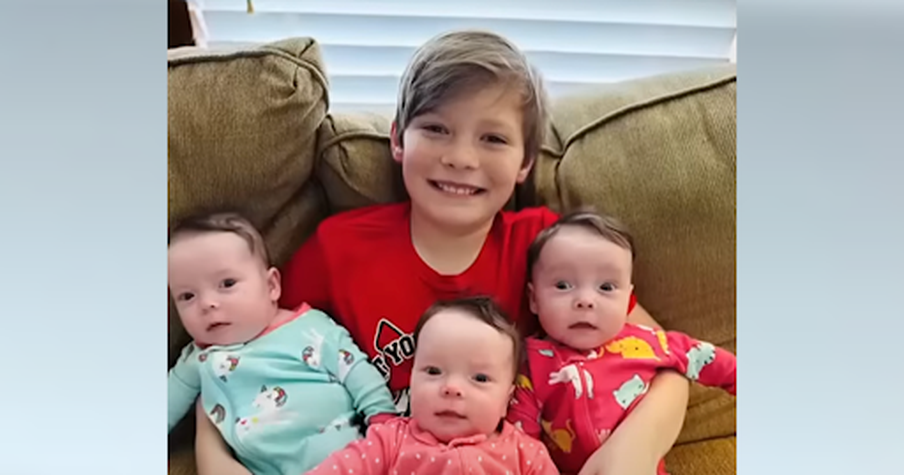 After Thinking She Would Never Get Pregnant Again, She Did, With Identical Triplets